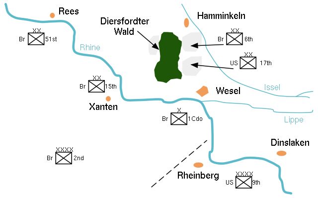 Operation Varsity Dropzones Map